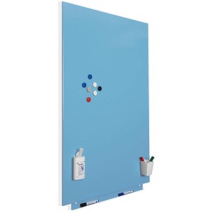 rocada Whiteboard Skin Magnettafel 100 x 150 cm Stahl Blau