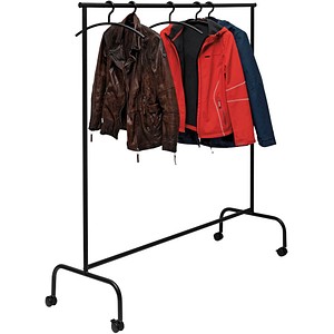 MAUL Rollgarderobe Limbo 9421190 schwarz Metall 151,0/220,0 x 156,0 cm