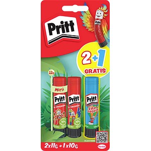Pritt Klebestift transparent 2er Pack