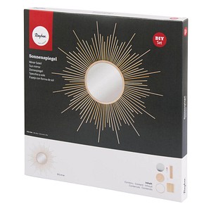 4006166284946 - Bastelset Sonnenspiegel groß hellbraun 4006166284946 - Bastelset Sonnenspiegel groß hellbraun