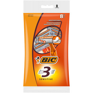 3086126692586 - SENSITIVE Einwegrasierer 3086126692586 8 Stück