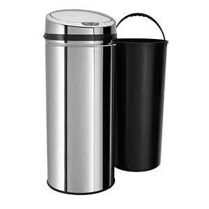 EW AE-0230 - Echtwerk Sensor Mülleimer 42 l edelstahl gebürstet