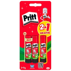 Pritt Klebestift 2er Pack transparent