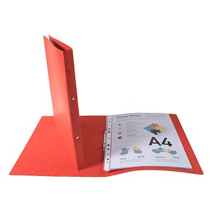 Exacompta Ringbuch 2-Ringe rot 2,0 cm DIN A4, 1 St.
