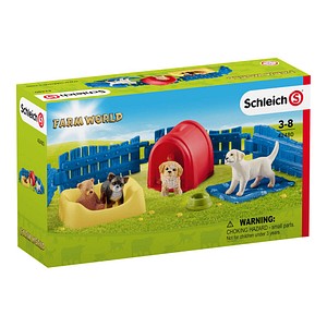 4059433572956 - Farm World 42480 Welpenstube Spielfiguren-Set 4059433572956 42480