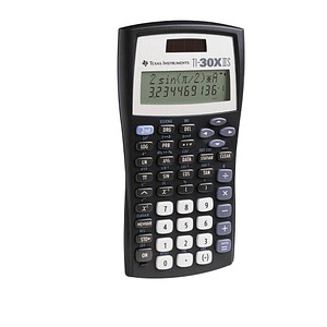 3243480106986 - TEXAS INSTRUMENTS TI-30 X II S Wissenschaftlicher Taschenrechner schwarz silber