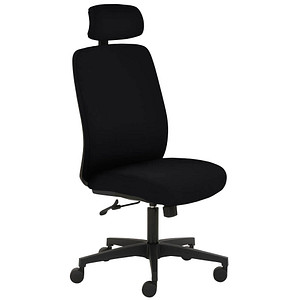 Mayer Bürostuhl myTRITON, 2229 KS 26 397 Stoff schwarz, Gestell schwarz