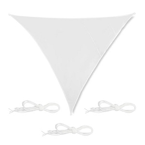 4052025893378 - Sonnensegel dreieckig weiß 50 x 50 m 4052025893378 relaxdays 4052025893378 - Sonnensegel dreieckig weiß 50 x 50 m 4052025893378 relaxdays