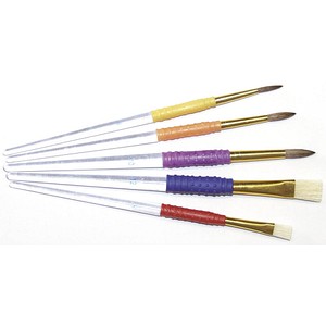 4011569039413 - Pinsel-Set 3102380 5-teilig 2x flach & 3x rund 5 Etui