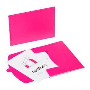 4009212063021 -  Dokumententaschen Wallet DIN A4 pink glatt 043 mm 4009212063021 PAGNA