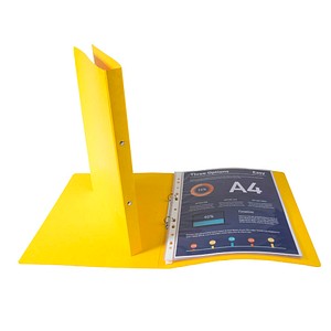 Exacompta Ringbuch 2-Ringe gelb 2,0 cm DIN A4, 1 St.