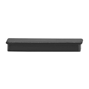 Magnete schwarz, Kunststoff 2,8 x 5,5 x 0,75 cm, 10 St.