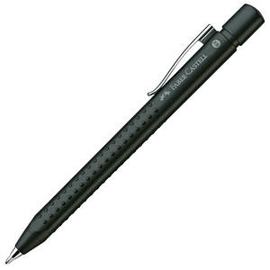 FABER-CASTELL Kugelschreiber GRIP 2011 schwarz Schreibfarbe blau, 1 St.