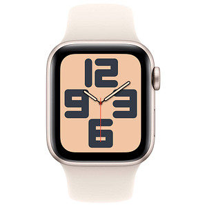 0195949648595 - Smartwatch APPLE Watch SE (2024) Smartwatches Gr 40 mm Cellular S M Sport Band beige (polarstern) 0195949648595 - Smartwatch APPLE Watch SE (2024) Smartwatches Gr 40 mm Cellular S M Sport Band beige (polarstern)