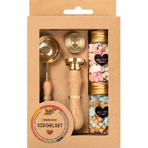 4001868142259 - Siegel-Set PASTEL LOVE mehrfarbig 4001868142259 - Siegel-Set PASTEL LOVE mehrfarbig