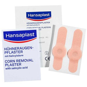 Hansaplast Hühneraugen-Pflaster 50430 beige, weiß, 8 St.