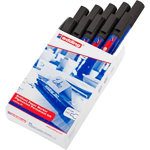 4004764440665 - Brilliant-Paper-Marker 30 Permanentmarker schwarz 15 - 30 mm 4004764440665 10 Stück