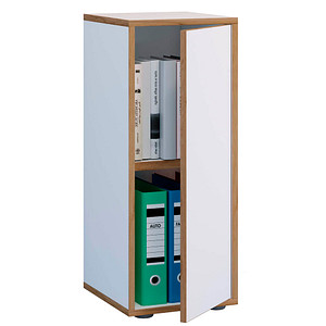 4051814443954 - Aktenschrank Salia 920718 weiß honig-eiche 1 Fachboden 300 x 320 x 740 cm