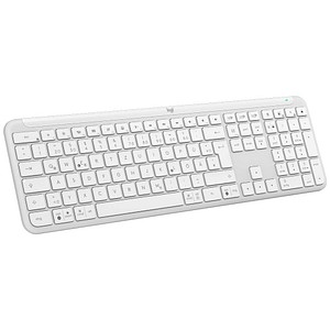 Logitech Signature Slim K950 Tastatur kabellos weiß