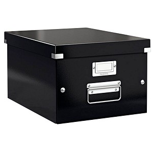 LEITZ Click & Store Aufbewahrungsbox 16,7 l schwarz 28,1 x 36,9 x 20,0 cm