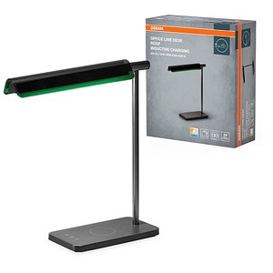 OSRAM Office Line Desk Roof Inductive Charging LED Schreibtischlampe schwarz 19 W