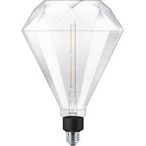 LED-Lampe LEDbulb Giant Diamond E27 4 W klar