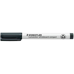 4007817341599 - STAEDTLER Whiteboard-Marker Whitebord Compact 10er schwarz 10 - 20 mm Schwarz