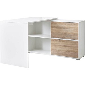 Slide Schreibtisch weiß rechteckig