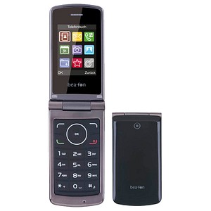 bea-fon C240 Dual-SIM-Handy schwarz