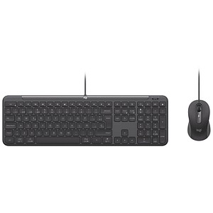 Logitech Signature Slim Wired Combo MK620 Tastatur-Maus-Set kabelgebunden schwarz