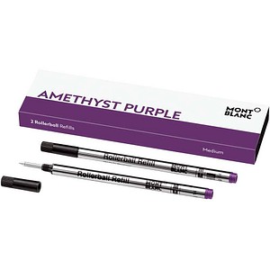 Montblanc , Ersatzpatronen + Tintenfass, Patrone M 106931 Violett 2 Stück (Violett, 0.50 Mm, 2 Stk.) - Image 2