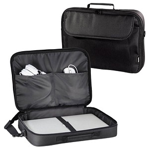 Laptoptasche Montego Kunstfaser schwarz