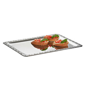 4004133003828 - Servierplatten SCHÖNER ESSEN silber 420 x 310 cm 4004133003828 APS 4004133003828 - Servierplatten SCHÖNER ESSEN silber 420 x 310 cm 4004133003828 APS