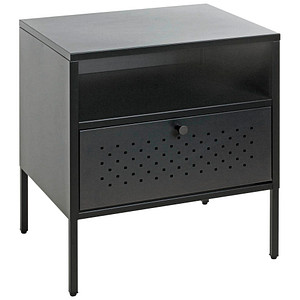 4001070525499 - Konsole Nachttisch Metall schwarz 450 x 350 x 500 cm 4001070525499 HAKU Möbel
