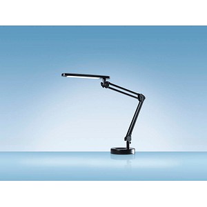 7612176073967 - Styro Gmbhablage-systeme - Schreibtischleuchte Aluschwarz Hmax600mm Standfuß mLED hansa