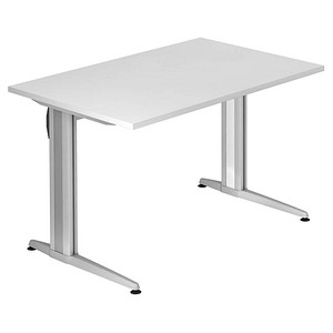 XS12 Schreibtisch weiß rechteckig