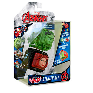 8411936002518 - Battle Cubes 37203 Avengers Hulk vs Black Widow Spielset 8411936002518 2 Stück