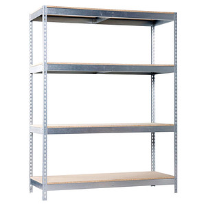 8435104922743 -  Schwerlastregal ECOFORTE 1204-4 778100047201244 silber 1200 x 450 x 2000 cm 8435104922743 Simon Rack