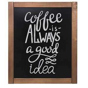 8596052042645 - Kreidetafel Natura CHBELB50X60 60x50cm Holzrahmen 8596052042645 Showdown Displays