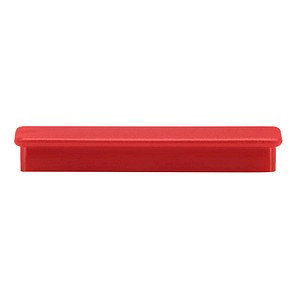 Magnete rot, Kunststoff 2,8 x 5,5 x 0,75 cm, 10 St.
