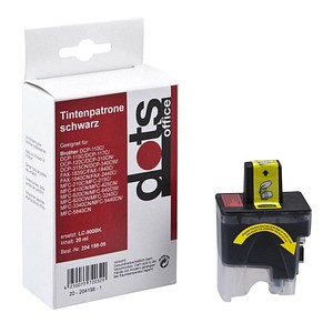 dots schwarz Tintenpatrone ersetzt brother LC-900BK dots schwarz Tintenpatrone ersetzt brother LC-900BK