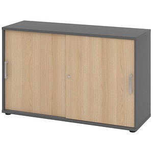 4032062306277 - Schiebetürenschrank 1752S V1752S G E CE eiche grafit 1 Fachboden 1200 x 400 x 748 cm 4032062306277 - Schiebetürenschrank 1752S V1752S G E CE eiche grafit 1 Fachboden 1200 x 400 x 748 cm