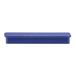 Magnete blau, Kunststoff 2,8 x 5,5 x 0,75 cm, 10 St.