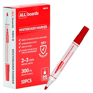 5902622413945 - Whiteboard-Marker-Set rot 20 - 30 mm 5902622413945 10 Stück