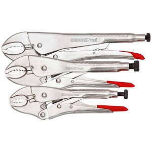GEDO R27202003 - Gripzangensatz, 7''- 12'', 35 - 60mm, 3-teilig