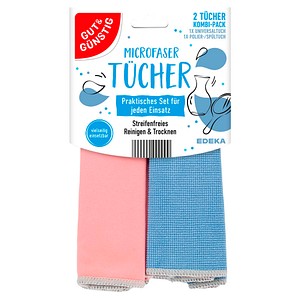 4311501094372 - Mikrofasertücher Mikrofaser 60 °C waschbar 2 St