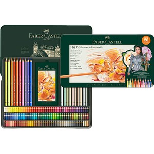FABER-CASTELL POLYCHROMOS Buntstifte farbsortiert, 140 St. - Büroshop24