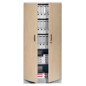 4260090172162 - Aktenschrank 100112 Holz Stahl abschließbar 5 OH 92 x 195 x 42 cm ahorn lichtgrau 4260090172162 Gürkan 4260090172162 - Aktenschrank 100112 Holz Stahl abschließbar 5 OH 92 x 195 x 42 cm ahorn lichtgrau 4260090172162 Gürkan
