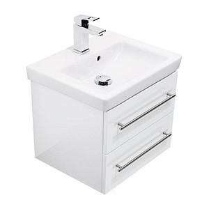 Waschtischunterschrank Subway weiß