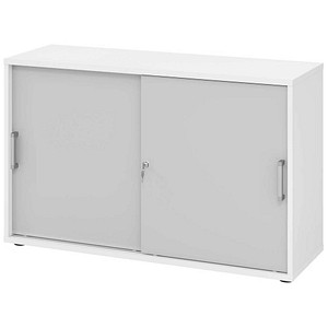 4032062319000 - Schiebetürenschrank 1752S V1752S W 5 CE grau weiß 1 Fachboden 1200 x 400 x 748 cm